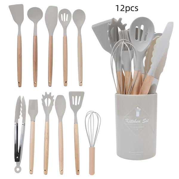 12-Piece Premium Kitchen Utensils Set