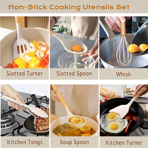 12-Piece Premium Kitchen Utensils Set