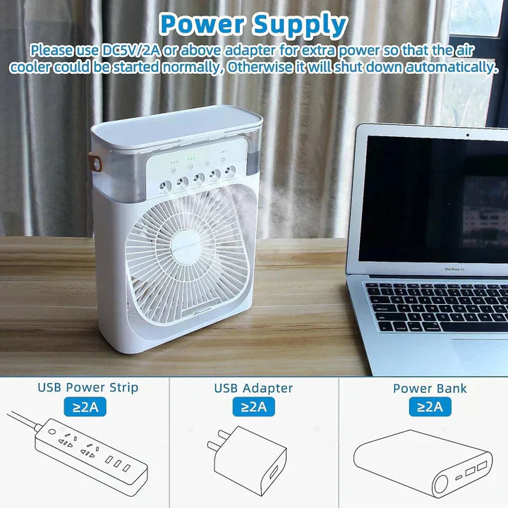 Mini USB Cooling Fan – Powerful & Quiet